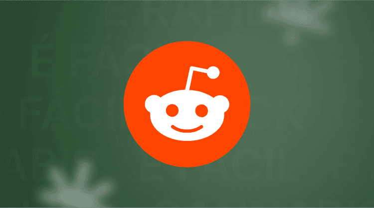 Imagem com o ícone do Reddit em destaque, representando a comunidade que discute e compartilha experiências sobre o uso de cannabis medicinal e a Click Cannabis.