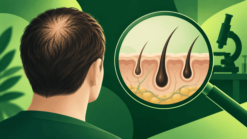 CBD e alopecia: investigação científica dos folículos capilares.