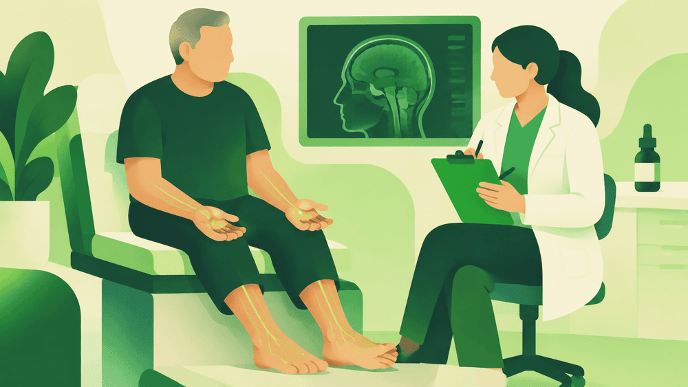 Pesquisa clínica sobre CBD e neuropatia após quimioterapia.