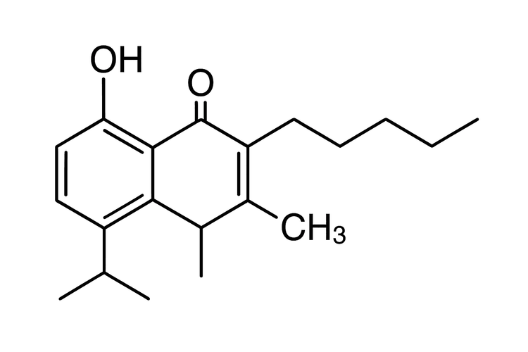 Estrutura Quimica no Canabinol (CBN)