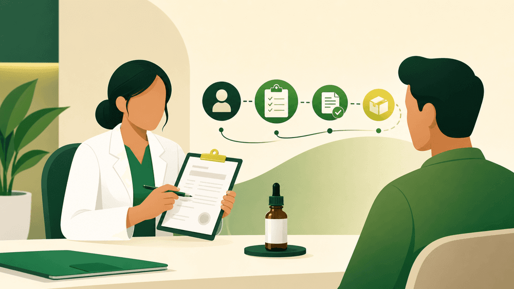 Consulta profissional, prescrição e acesso regulamentado ao canabidiol no Brasil
