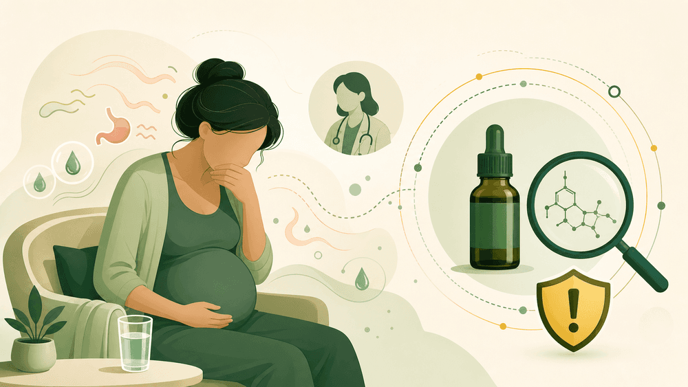 Cannabis medicinal para hiperêmese gravídica: evidências em investigação e necessidade de cautela durante a gestação.
