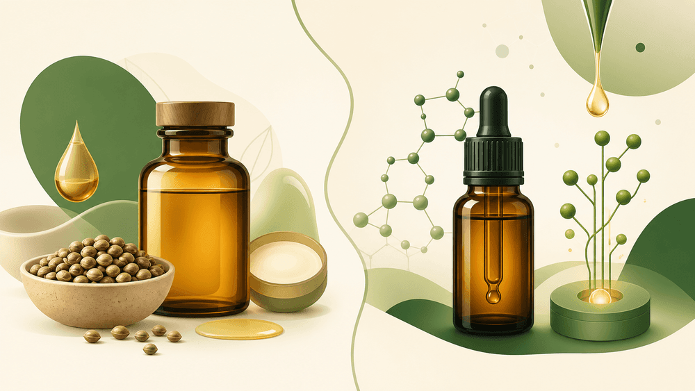 Diferenças entre o óleo de semente de cânhamo e o óleo de CBD